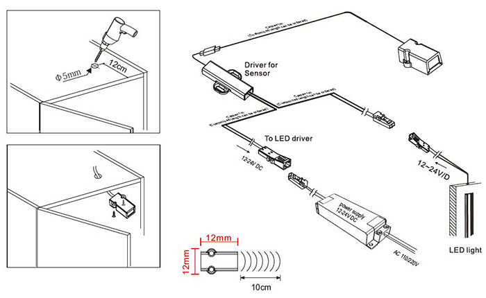 IR009A-D(Surface mounting door sensor)