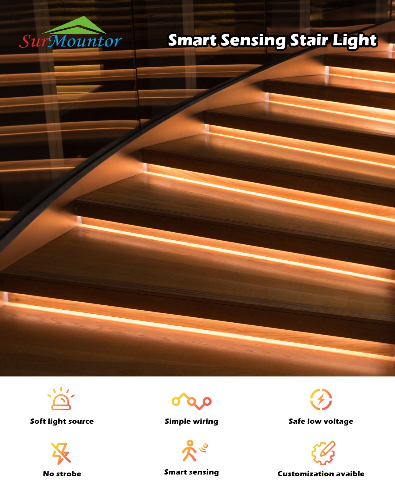 SL001 LED Stair Light Controller System