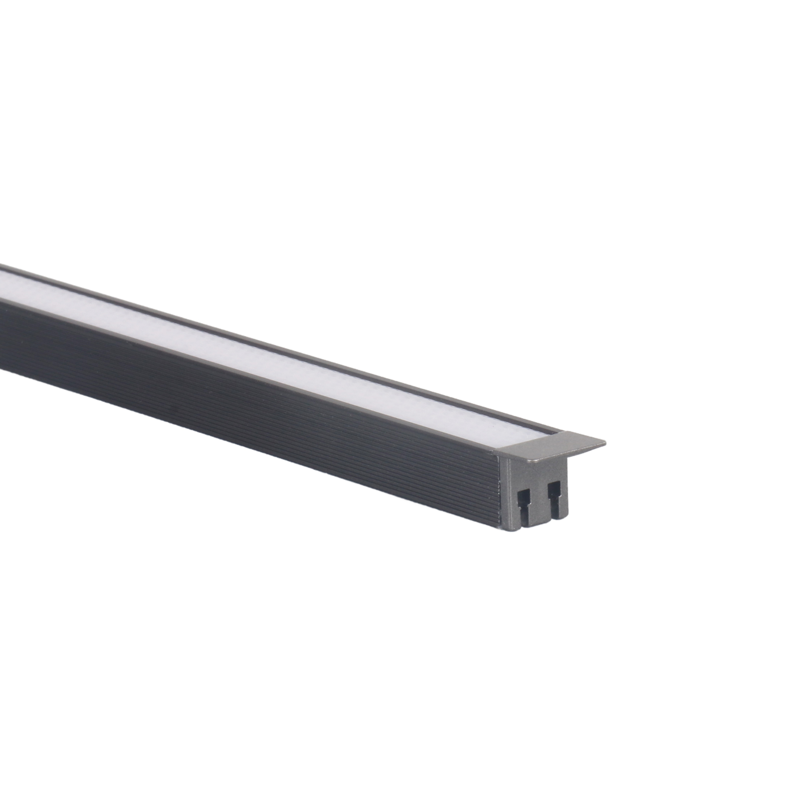 SUR-C1010K 12V Solder-free Recessed Shelf Light for Cabinet and Display lighting