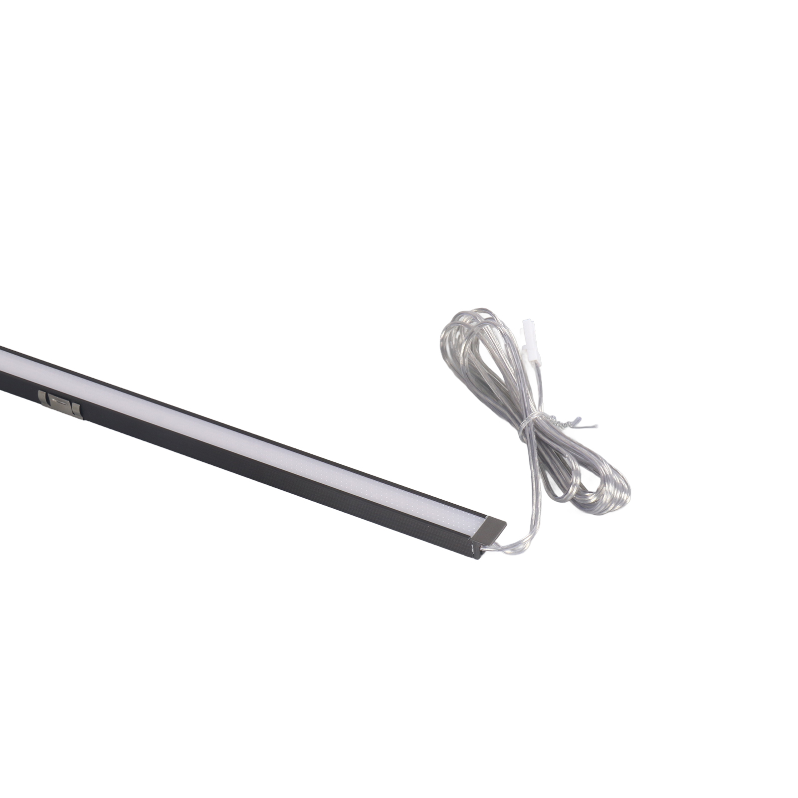 SUR-C1010K 12V Solder-free Recessed Shelf Light for Cabinet and Display lighting