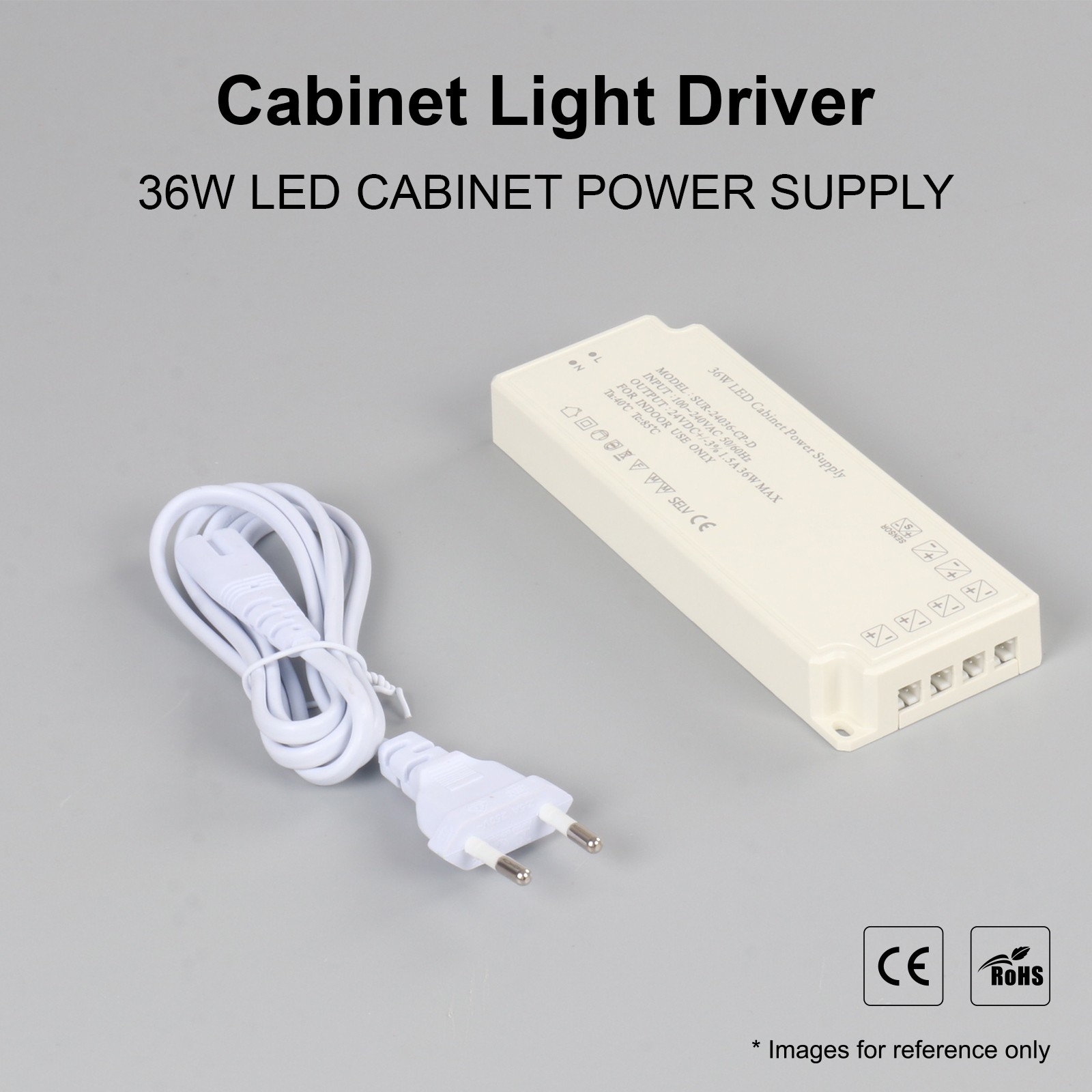 24V LED Cabinet Light Power Supply SUR-24036-CP