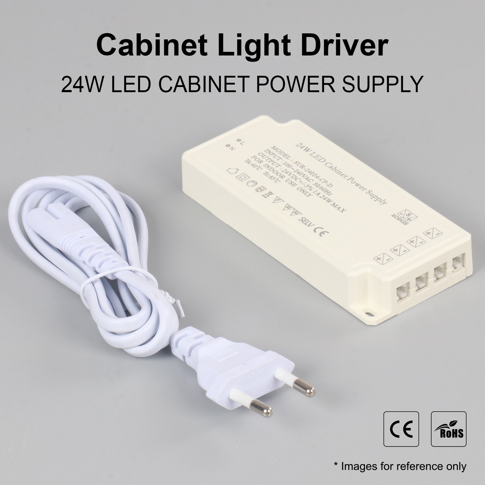 24V LED Cabinet Light Power Supply SUR-24024-CP