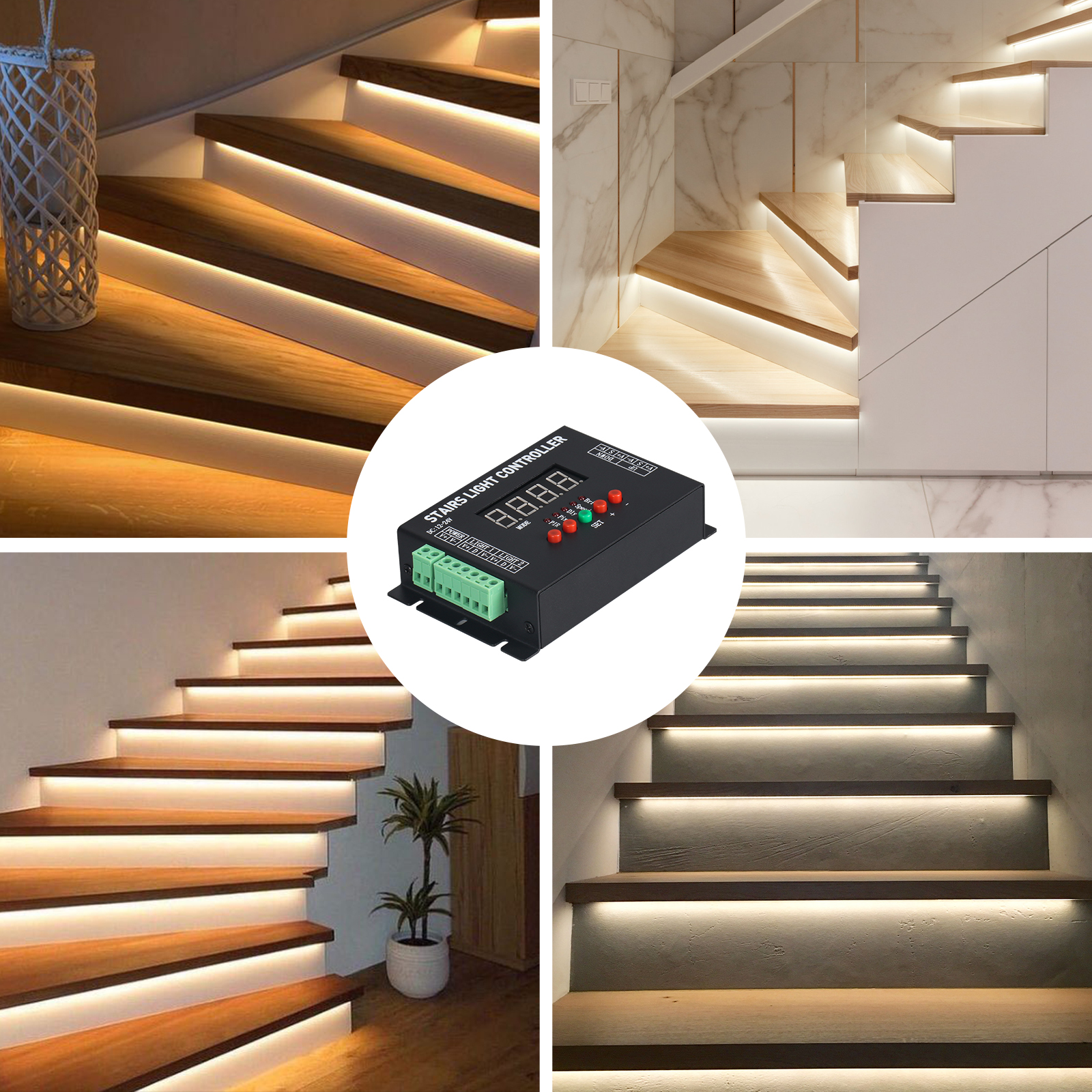 SL001 LED Stair Light Controller System