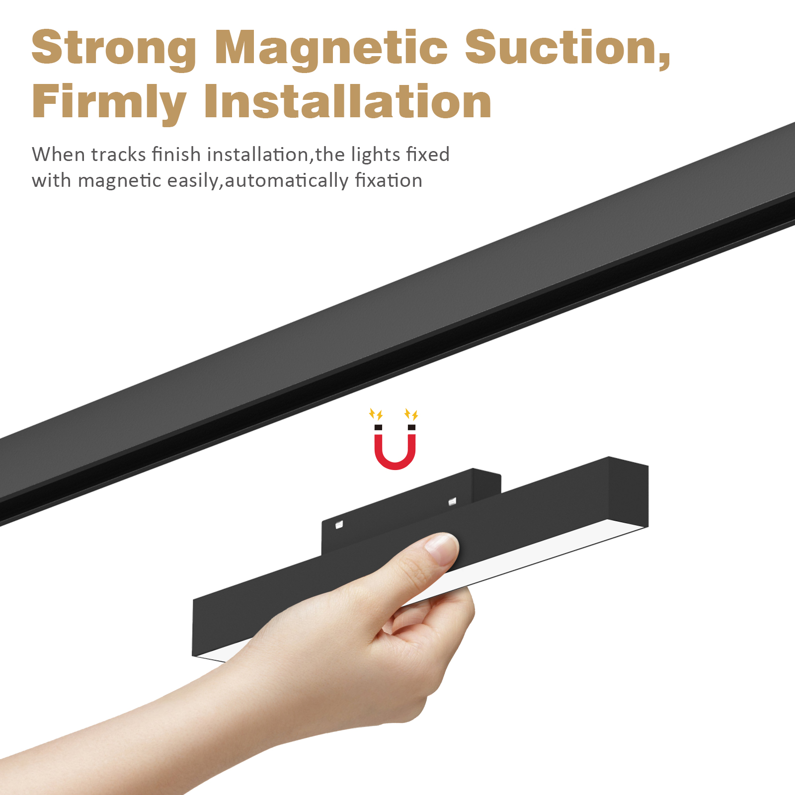 SUR-NTR Series Magnetic Track Lighting System