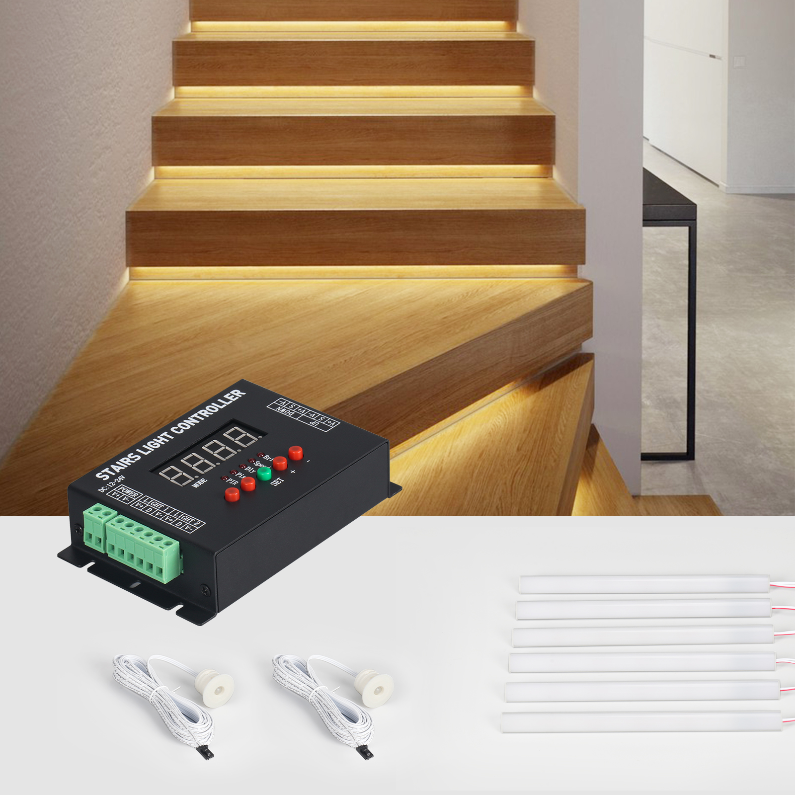 SL001 LED Stair Light Controller System