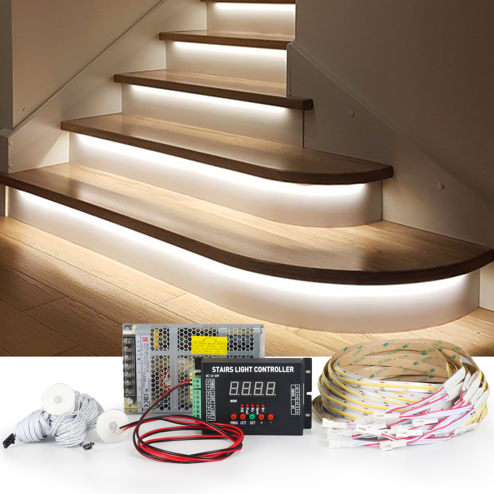 SL002 LED Stair Light Controller System