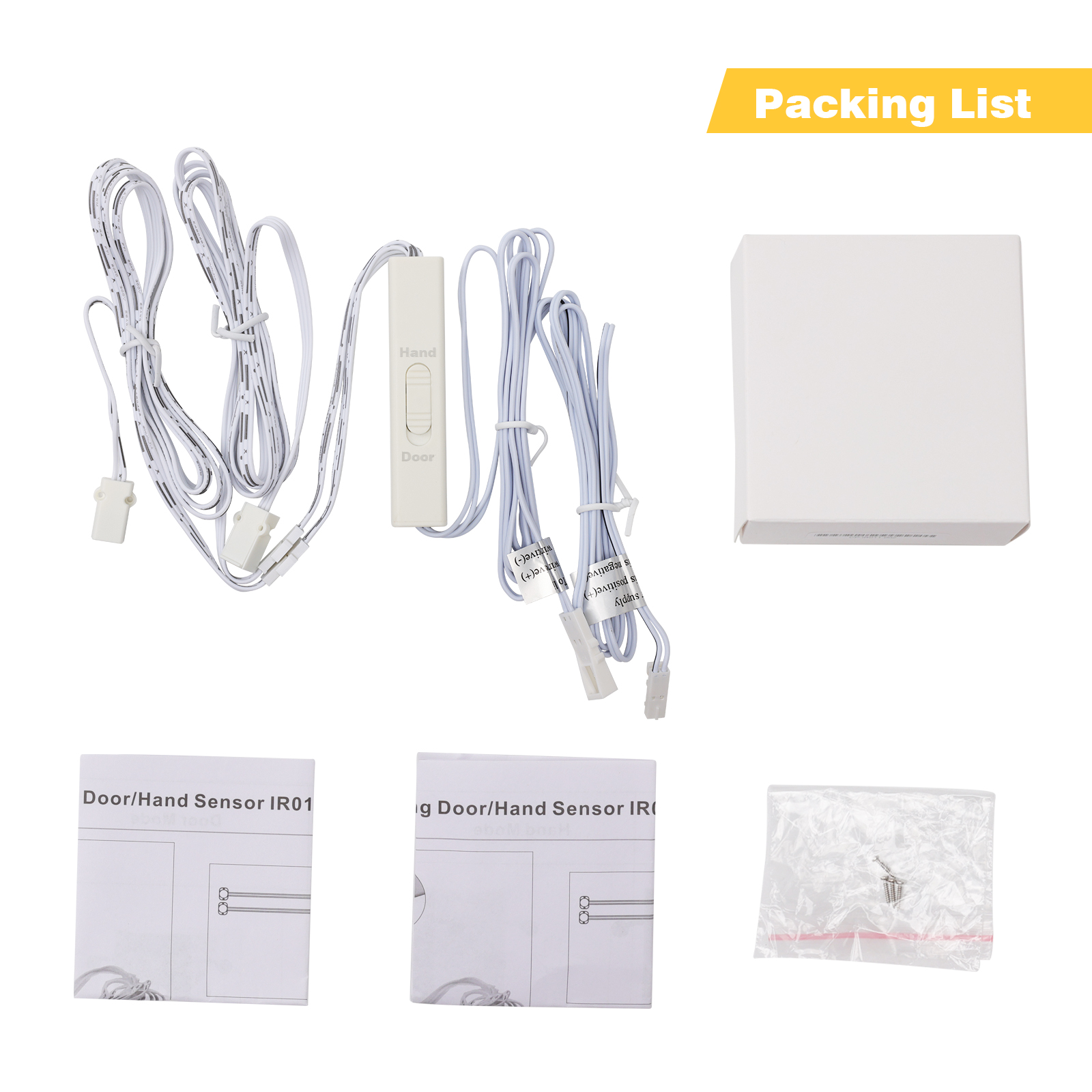 IR011N Surface Mounted IR Door/ Hand Sensor Switch(Two detectors)