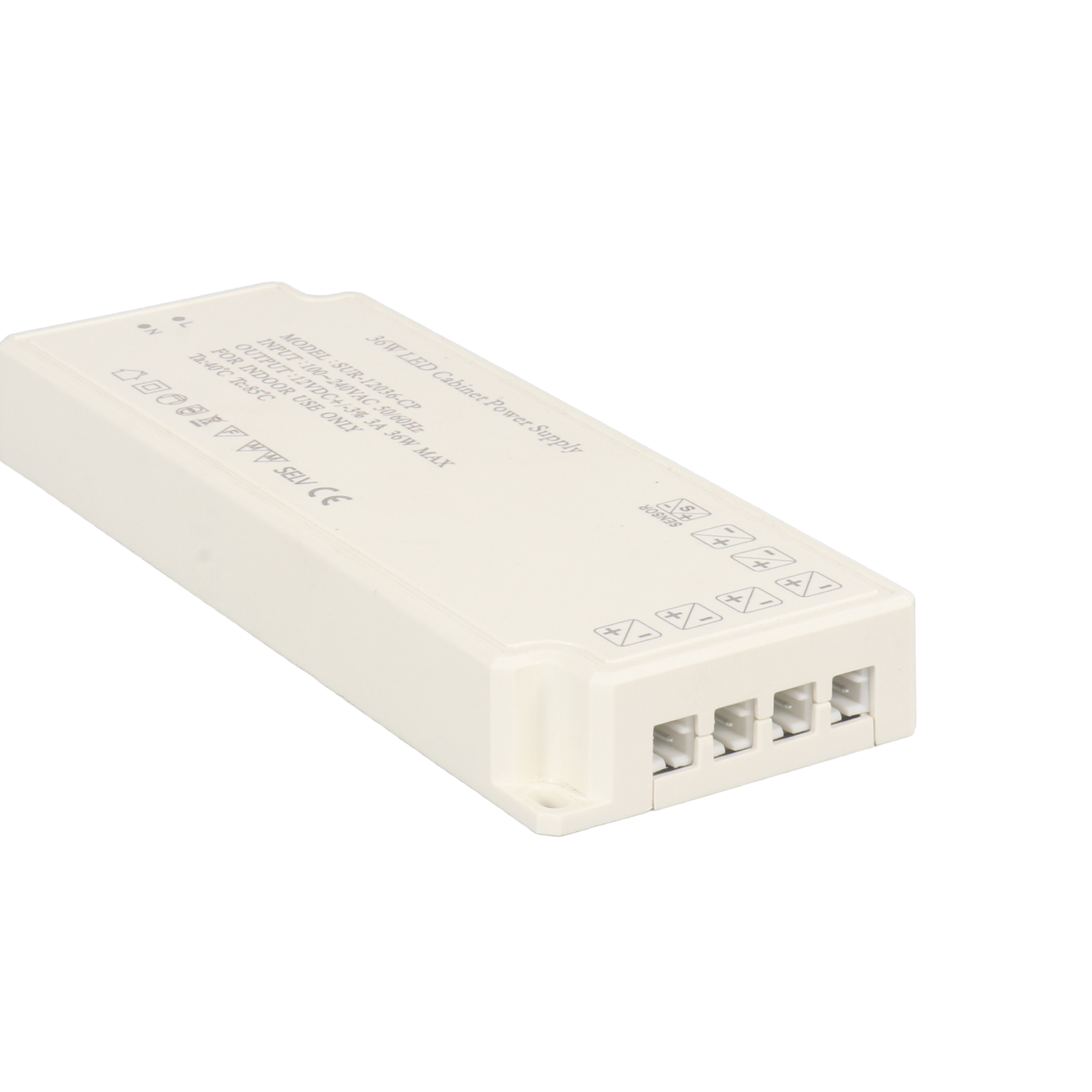 12V LED Cabinet Light Power Supply SUR-12036-CP