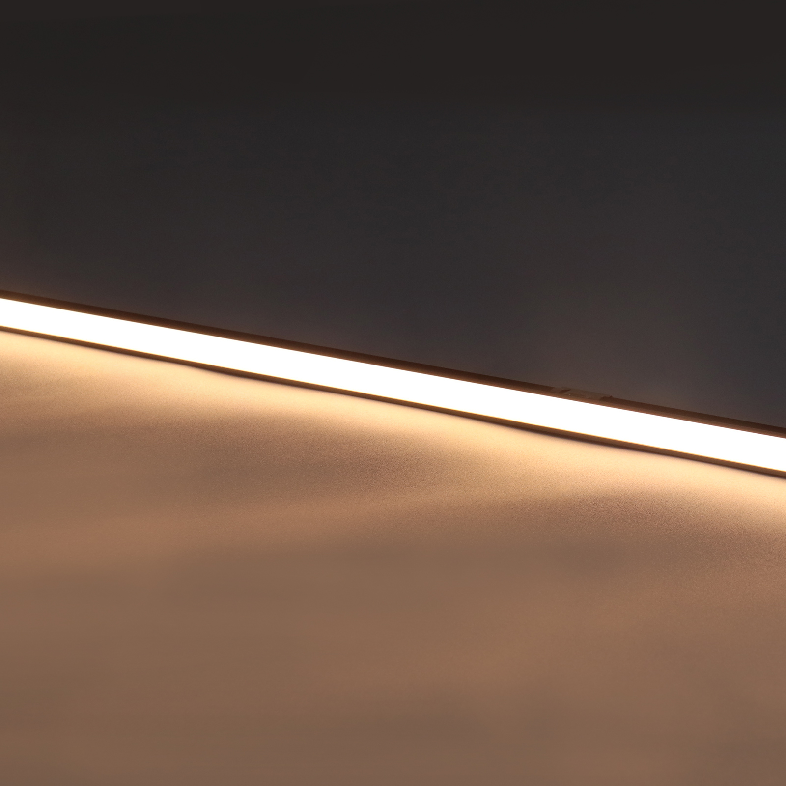 SUR-C1010K 12V Solder-free Recessed Shelf Light for Cabinet and Display lighting