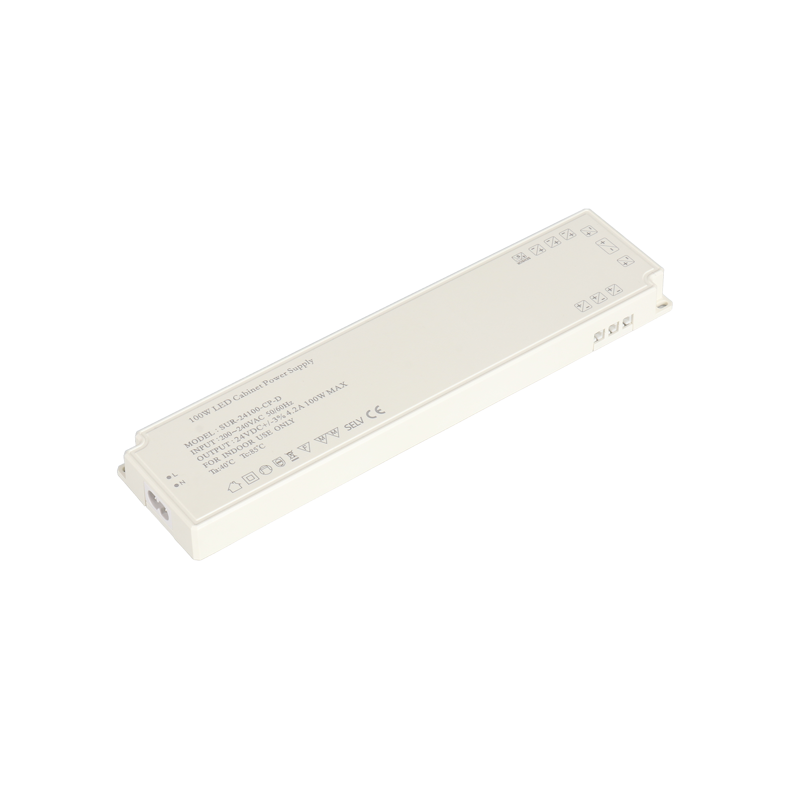 24V LED Cabinet Light Power Supply SUR-24100-CP