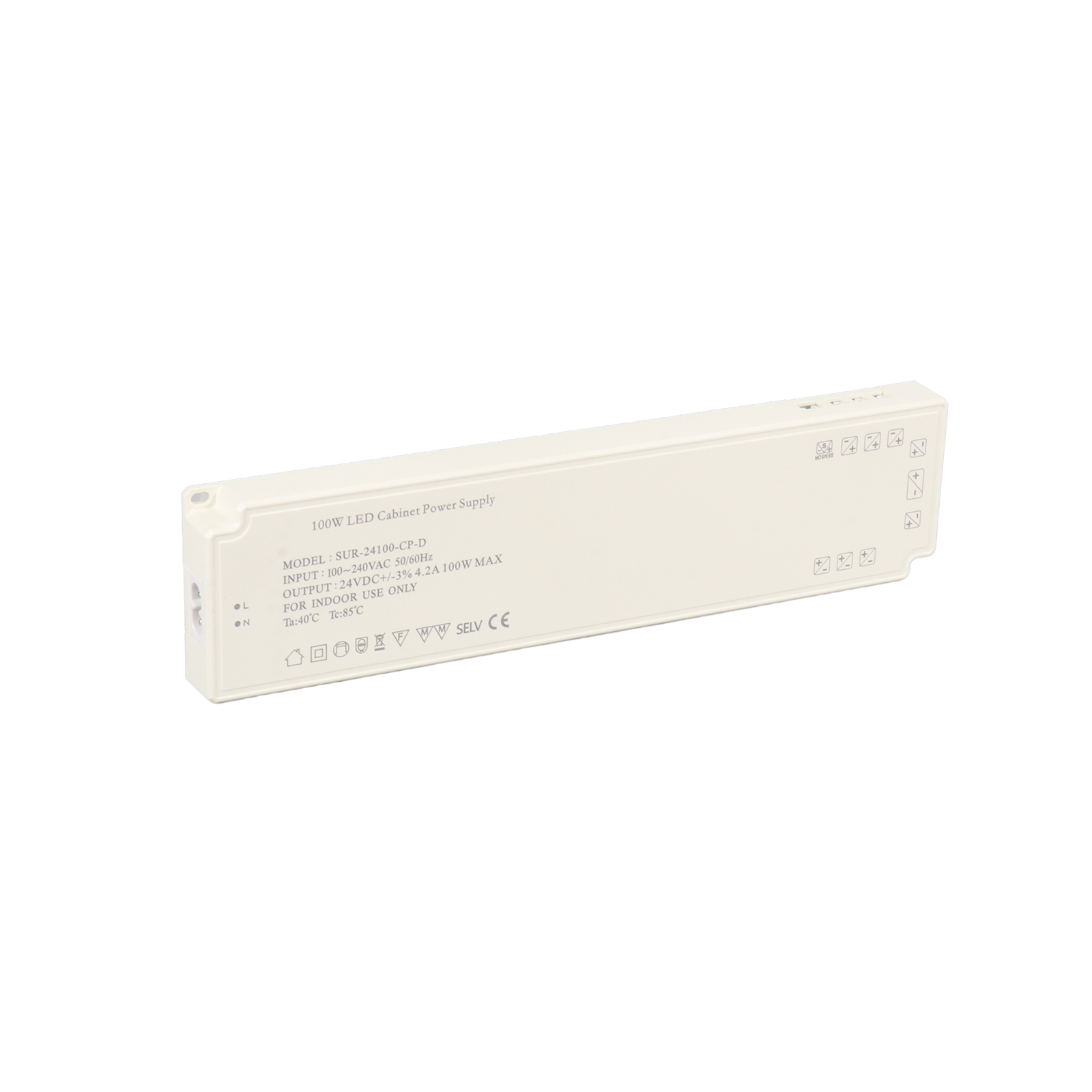 24V LED Cabinet Light Power Supply SUR-24100-CP