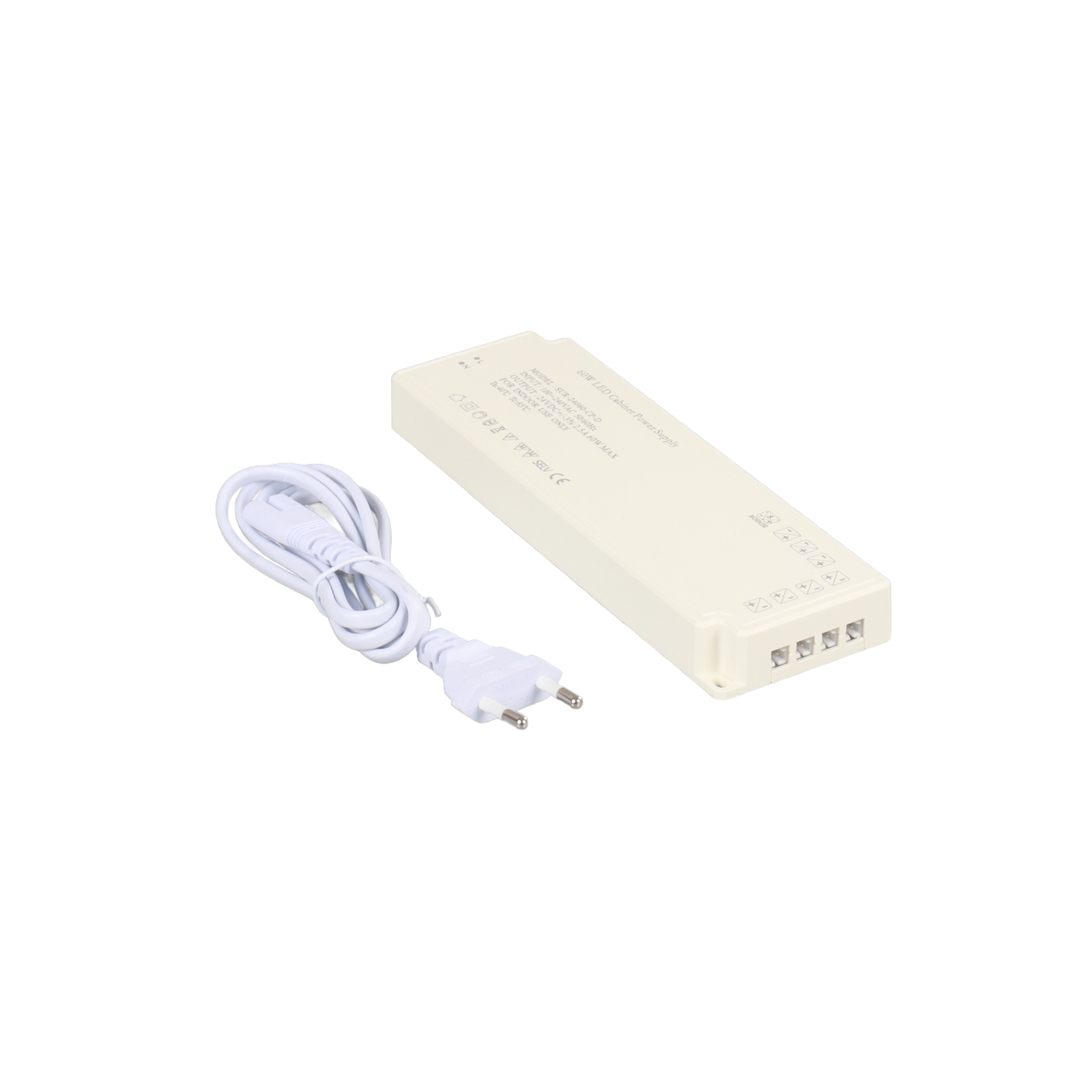 24V LED Cabinet Light Power Supply SUR-24060-CP