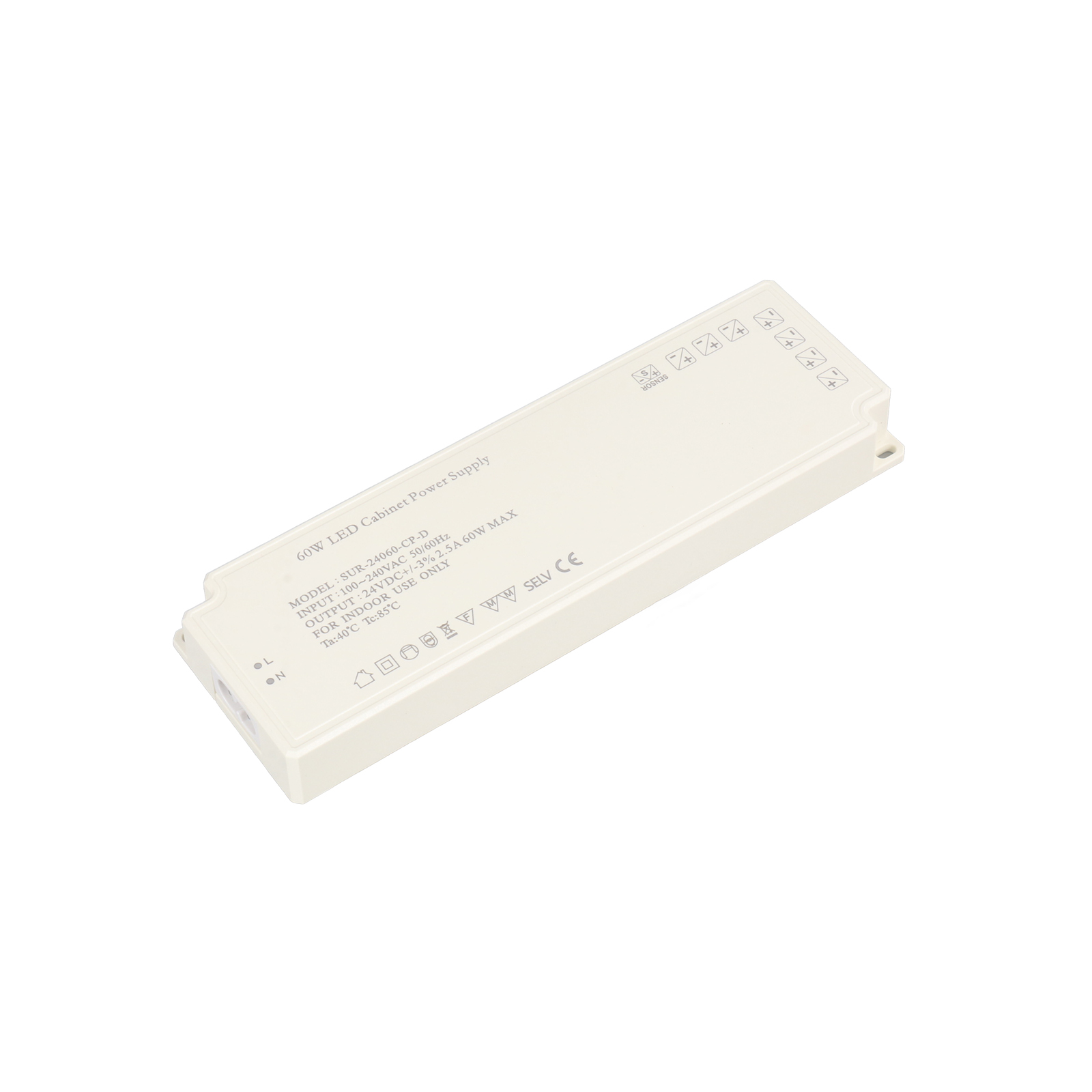 24V LED Cabinet Light Power Supply SUR-24036-CP