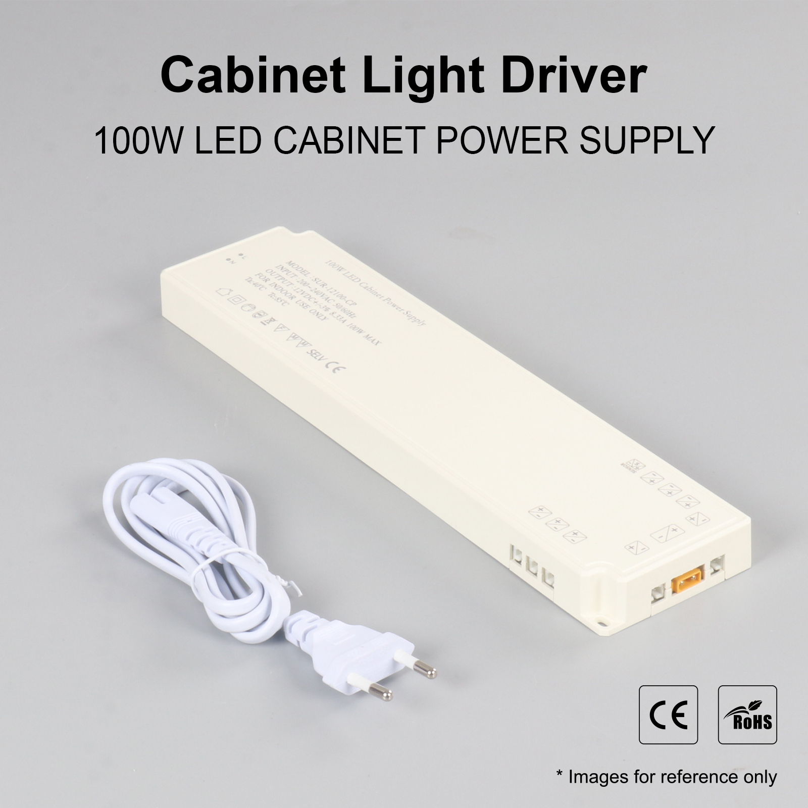 12V LED Cabinet Light Power Supply SUR-12100-CP