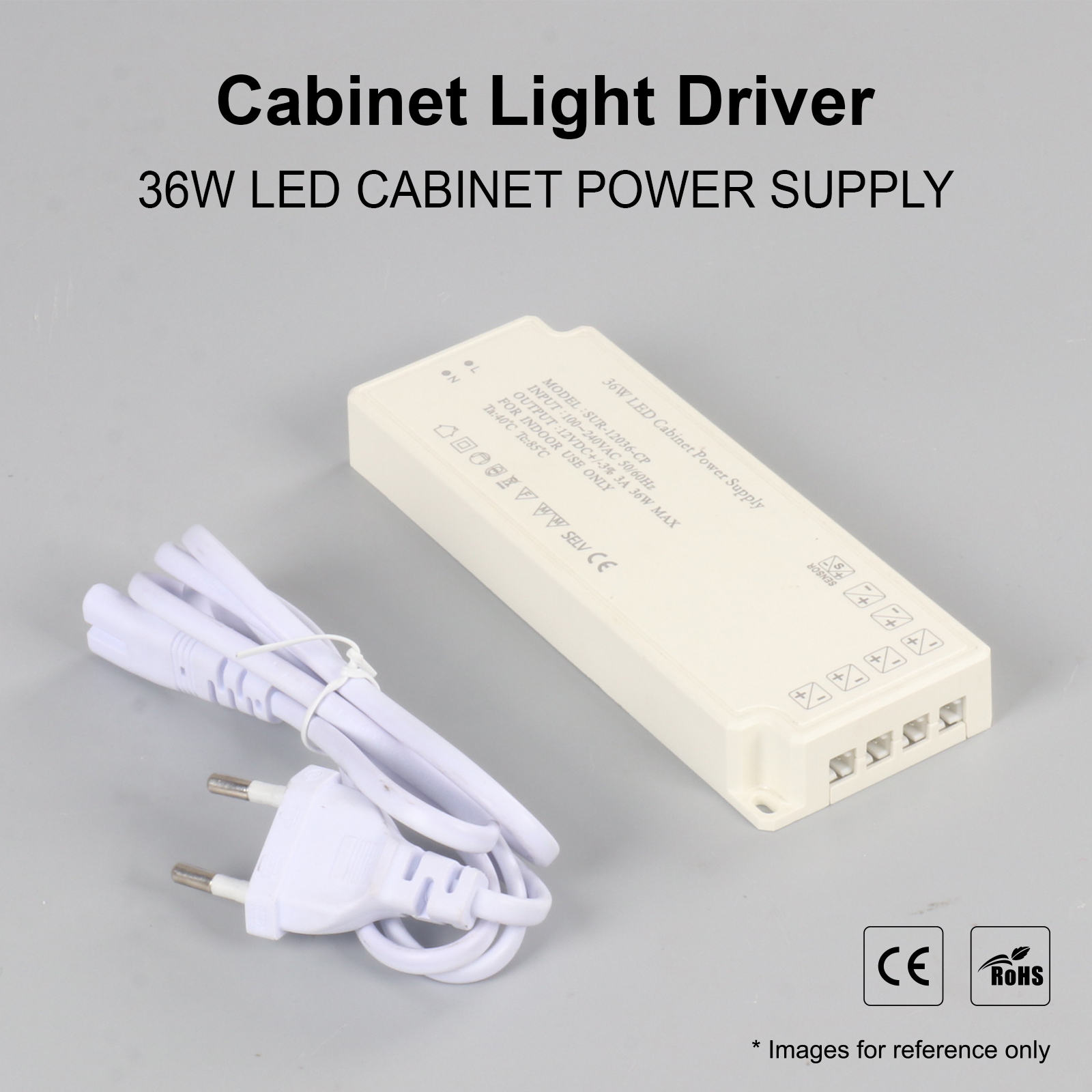 12V LED Cabinet Light Power Supply SUR-12036-CP